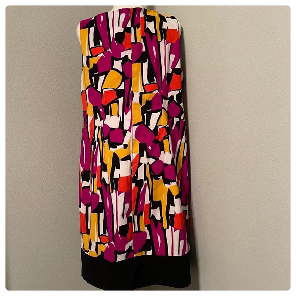 Ronni Nicole Abstract Print Midi Sheath Dress - Picture 4 of 7